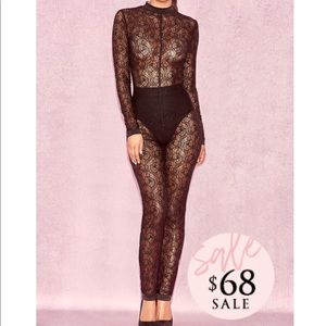 Lace jumpsuit